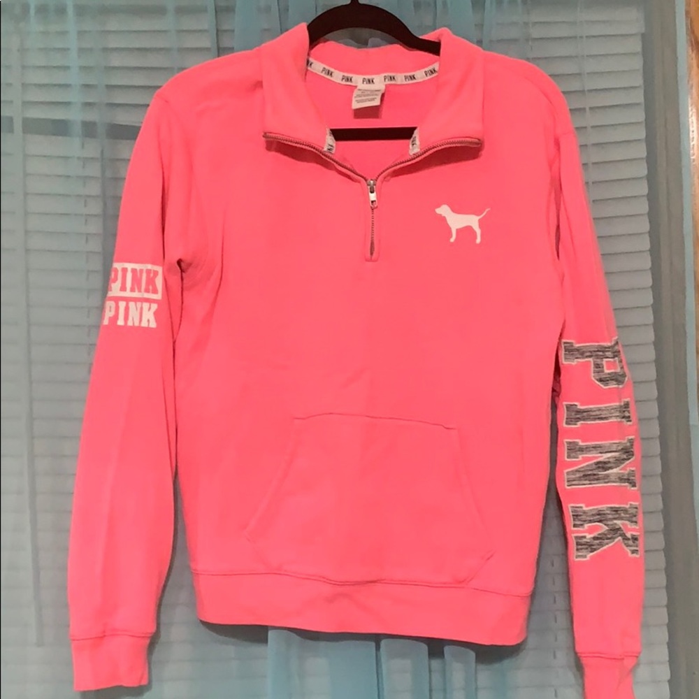 Pink Victoria Secret pull-over